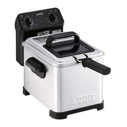 Friteuse 4l 2400w inox/noir SEB fr506d00 - inox