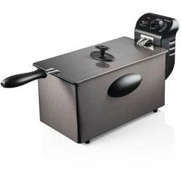 Friteuse a huile avec technologie zone froide, 3,5 litres, Avec régulateur de température, 2000