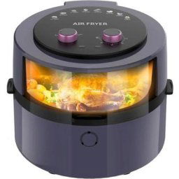 Friteuse a air chaud-Friteuse a Air Sans Huile -8L -avec Ecran Tactile- 1350W cuisine circulation