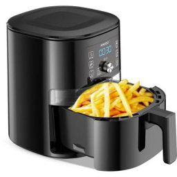 Better Maison - Friteuse sans Huile 4L Friteuse à Air Chaud électrique 6 Programmes - Noir