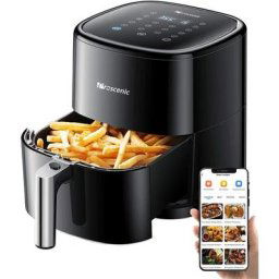 Proscenic - T22 Friteuse sans huile,Friteuse à air 5,0L en acier inoxydable avec l'écran led