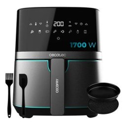 Friteuse sans huile Cecofry Full InoxBlack 5500 Pro avec accessoires Cecotec