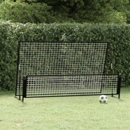 True Deal - But de football de rebondissement 2 en 1 202x104x120 cm Acier