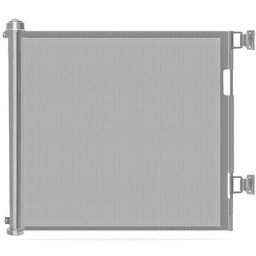 Barrière de sécurité enfant extensible Barrière d'escalier fermeture facile H.86 x l.150 - 180 cm