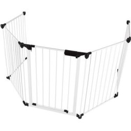 Wyctin - Hofuton Barrière de sécurité parc enclos chien modulable pliable porte verrouillable