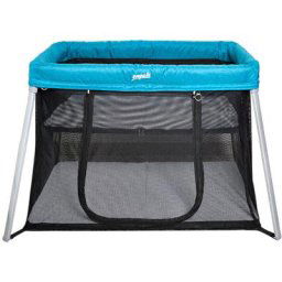 Lit parapluie de voyage Parc bebe pliable 2 niveaux Youpala Zephir Couleur - Bleu