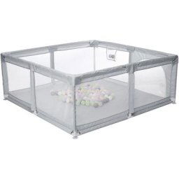 Parc Bébé Pliable - 0-6 ans Barriere de securite Bebe Enfants Lit de Parc Girs 150 x 150 x 55cm