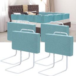 Barrière de lit réglable en hauteur 200 cm Anti-chute Tube en acier réglable de 40 à 60 cm Pour lit
