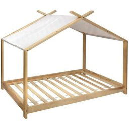Lit Tente Enfant Ilan - Bois 90x190 cm - Atmosphera créateur d'intérieur