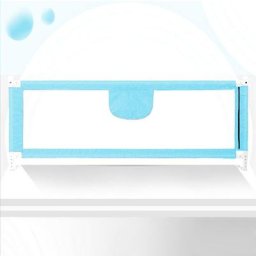 Barrière de Lit Extra-Large de 150 cm Protection de Lit pour Tout-Petit Accessoire de Chambre pour