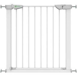 Vounot - Barriere de Securite porte et escalier 75-84cm blanc pour animaux