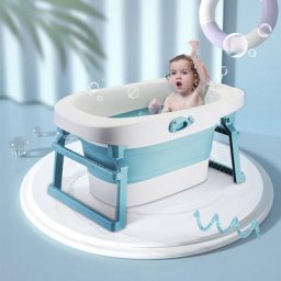 Baignoire pour bébé 3 en 1 Baignoire portable pour tout-petit Baignoire pliante pour bébé Bassin de