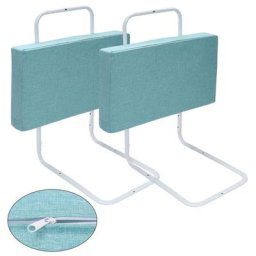 Barrière de lit réglable en hauteur 100 cm Anti-chute Tube en acier réglable de 40 à 60 cm Pour lit