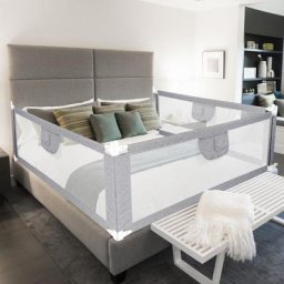 EINFEBEN Barrière de Lit Extra-Large de 180 cm Protection de Lit pour Tout-Petit Accessoire de
