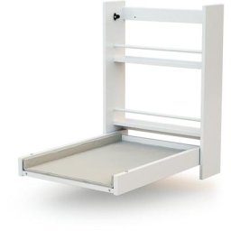 AT4 - Table à langer murale + matelas essentiel - Blanc