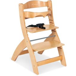 Chaise évolutif 'Thilo', laquée clair - clair - Pinolino