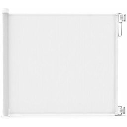 Barriere de securite retractable 180cm blanc