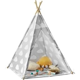 OSS03-A01 Tipi Enfant Tente pour Enfant avec Tapis De Sol Indian Teepee Tente de Jeu pour Enfants