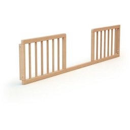 Barrière de lit bébé 140cm - Hêtre verni - AT4