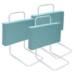 Randaco - Barrière de lit réglable en hauteur 150 cm Anti-chute Tube en acier réglable de 40 à 60