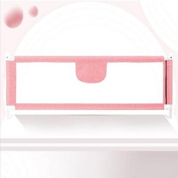 Barrière de Lit Extra-Large de 150 cm Protection de Lit pour Tout-Petit Accessoire de Chambre pour
