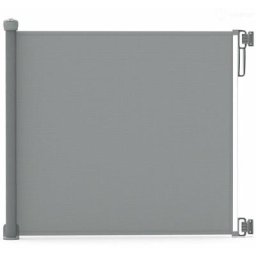 Barriere de securite retractable 180cm gris
