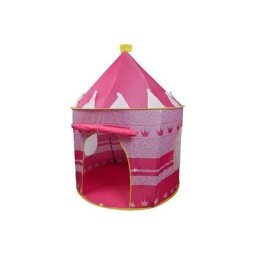 Tente Enfants Bébé Princesse Pop Up Chateau Filles 135 X105cm Rose