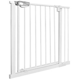 Barrière de sécurité 85 - 95cm Barrière de Sécurité pour Enfants Sans Perçage Barrière à Pression