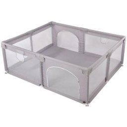 Wyctin - Hofuton Parc Bébé 180 x 150 cm Centre d'Activité pour Enfants Gris