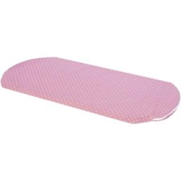 Acomoda Textil - Matelas de Nacelle amovible et lavable Matelas 80x36x4 cm Rose .