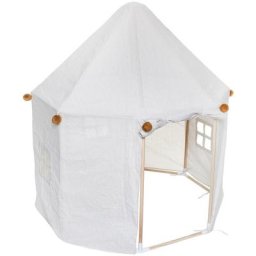 Atmosphera - Tente enfant Yourte Toile Beige lin h 146 cm - Beige lin