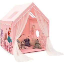Dreamade - Tente de Jeux Enfant, Cabane Enfant, Tente de Maison de Jeux Intérieure/Extérieure avec