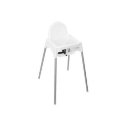 Chaise Haute Blanche pour Bébé - Blanc