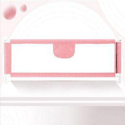 Barrière de Sécurité pour Lit de Bébé 1.5M, Barrière de Lit Réglable en Hauteur, Barriere de Lit
