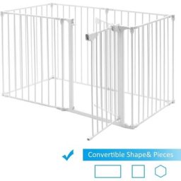 Barrière de Sécurité pour bébé, Animaux Enfant Grille de Protection Cheminée Pare-Feu de Cheminée,