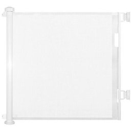 Barrière de sécurité enfant extensible Barrière d'escalier fermeture facile H.86 x l.150 - 180 cm