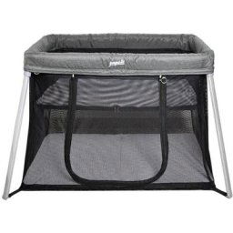 Lit parapluie de voyage Parc bebe pliable 2 niveaux Youpala Zephir Couleur - Gris