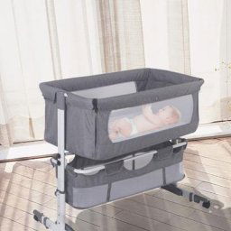 Wyctin - Hofuton Lit Cododo Bébé 2 en 1, Hauteur Réglable Berceau Bébé, Matière Douce, Confortable