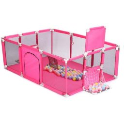 181x122x61cm Parc bébé pour enfants boules de piscine cloture parc Aire de Jeu avec Porte de
