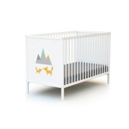 Lit bébé à panneaux - Blanc - Webaby