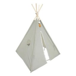 Atmosphera - Tipi enfant Wapi - coton et peuplier - bleu créateur d'intérieur - Bleu