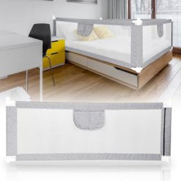 Randaco - Barrière de Lit Extra-Large de Protection de Lit pour Tout-Petit Accessoire de Chambre