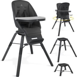 Chaise haute 3in1 Toni Chaise haute enfant, chaise bébé, chaise haute combinée Tabouret étanche,