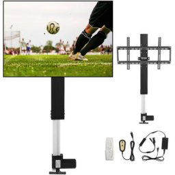 220V Support de tv Lift avec Télécommande Gratuite pour écran 14' à 37' 35cm à 94 cm - Vevor