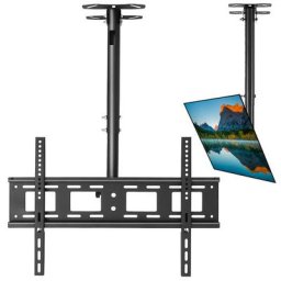 Support de tv au plafond, Rotation à 360° pour lcd led oled de 40 à 75 pouces tv, vesa jusqu'à