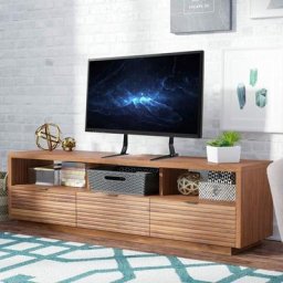 Support TV sur Pied de Table pour Ecran LED LCD Plasma 17-55 Hauteur Adjustable VESA 100 x 100