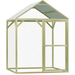Poulailler 1,5x1,5x2 m Pinède imprégnée - Topdeal