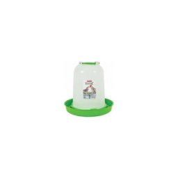 Abreuvoir en plastique, capacité 8 litres, basse cour - zolux - Vert