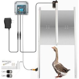 Kit De Porte Automatique Pour Poulailler Porte Automatique Du Poulailler - Vevor