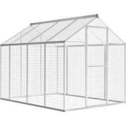 Vidaxl - Volière d'extérieur Aluminium 178 x 242 x 192 cm n/a